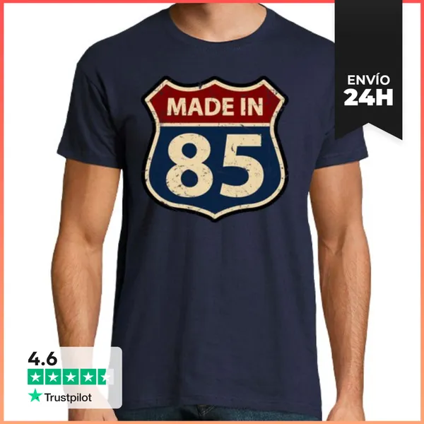 Camiseta Hombre Clásica Made In 85 LaTostadora