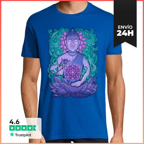 Camiseta Hombre Clásica Buddha LaTostadora