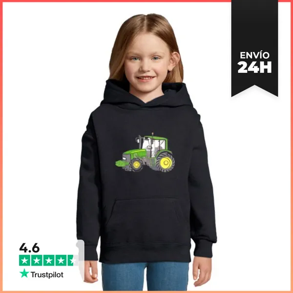 Sudadera Para Niños Con Capucha TRACTOR LaTostadora