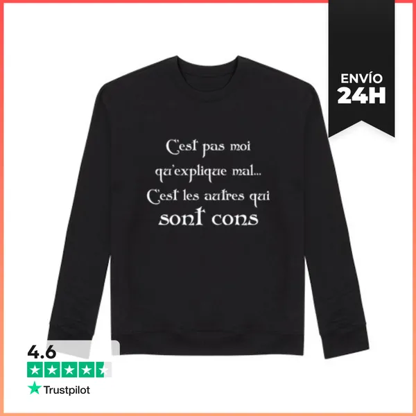 Sudadera Unisex No Soy Yo Kaamelott LaTostadora