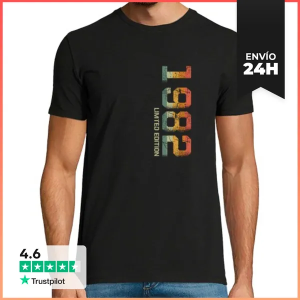 Camiseta Hombre Clásica 1982 LaTostadora