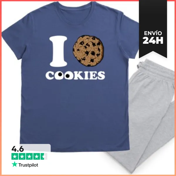Pijama I Love Cookies LaTostadora