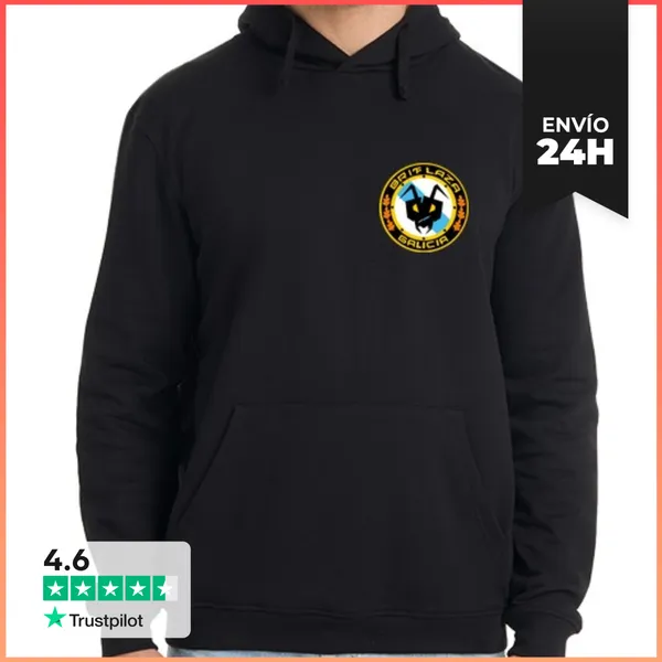 Sudadera Unisex Con Capucha Suadoiro BRIFLaza Carballo II