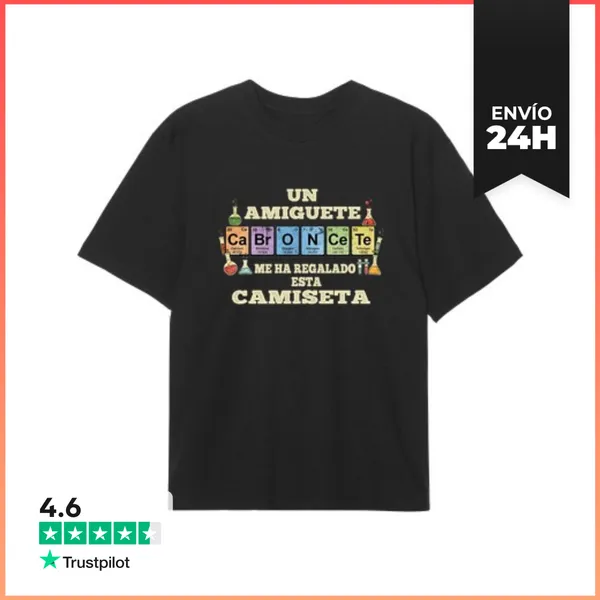Camiseta Oversize Regalo Original De Química Científico