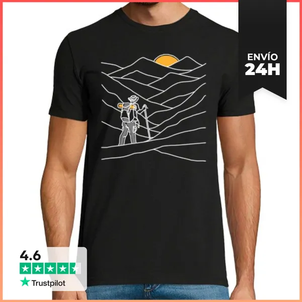 Camiseta Hombre Clásica Caminante LaTostadora