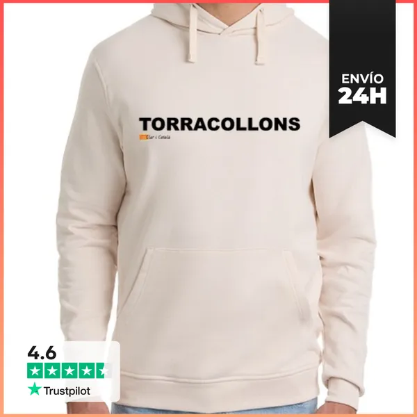 Sudadera Unisex Con Capucha DESSUADORA TORRACOLLONS LaTostadora
