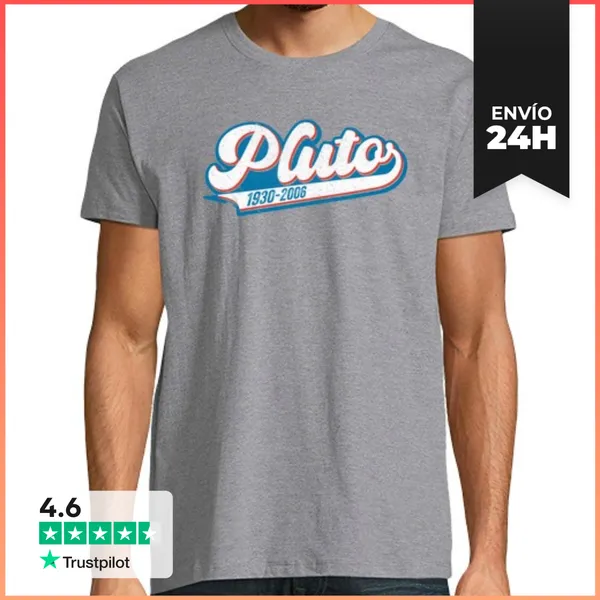 Camiseta Hombre Clásica Team Pluto Vintage LaTostadora