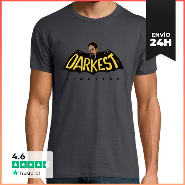 Camiseta Hombre Clásica The Darkest Timeline LaTostadora