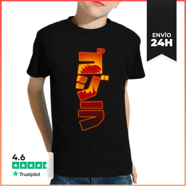Camiseta Clásica Para Niños Gojira LaTostadora