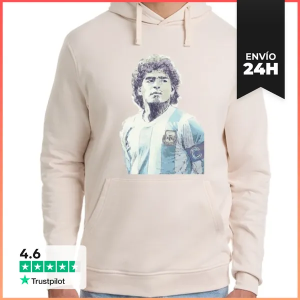 Sudadera Unisex Con Capucha Hombre, Sudadera Con Capucha, Blanco