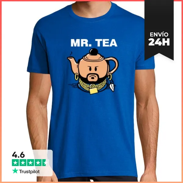 Camiseta Hombre Clásica Mr. Tea LaTostadora