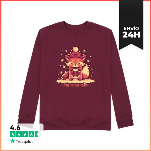 Sudadera Unisex Hora De Ponerse Cómodo - Sudadera LaTostadora