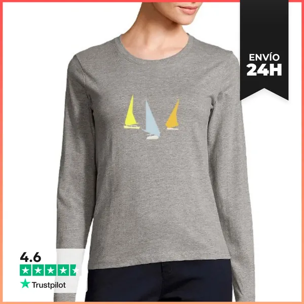 Camiseta Mujer Manga Larga BELAONTZIAK LaTostadora