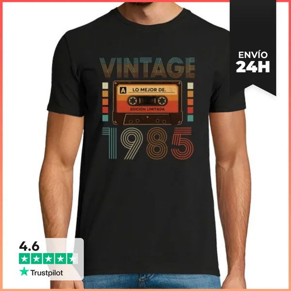 Camiseta Hombre Clásica Le Mejor De 1958 LaTostadora