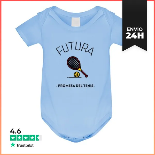 Body Bebé Futura Promesa Del Tenis LaTostadora