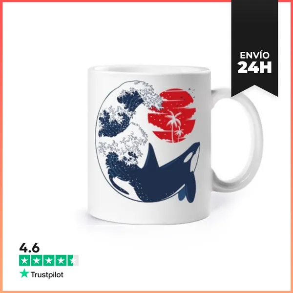 Taza Tsunami Orca LaTostadora