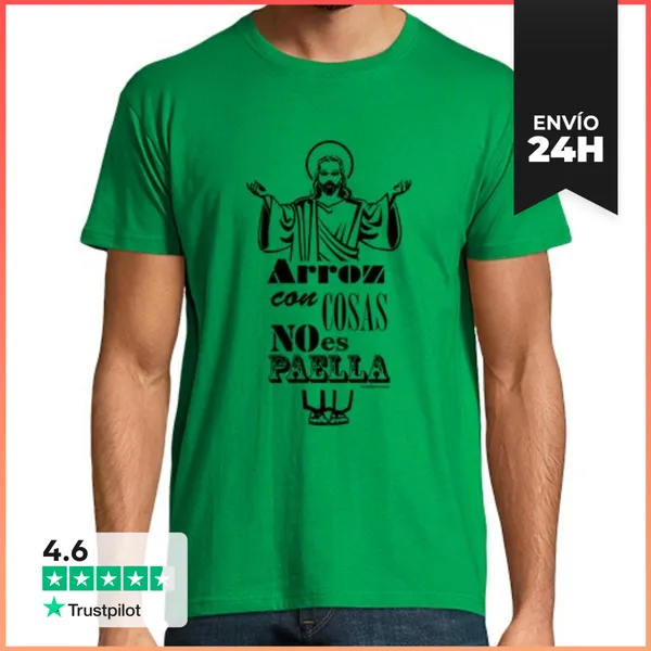 Camiseta Hombre Clásica Arroz Con Cosas LaTostadora
