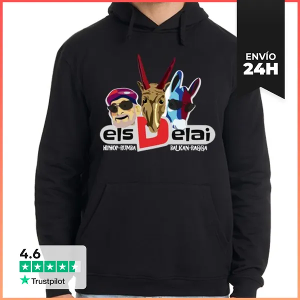 Sudadera Unisex Con Capucha Hombre, Jersey Con Capucha, Negro