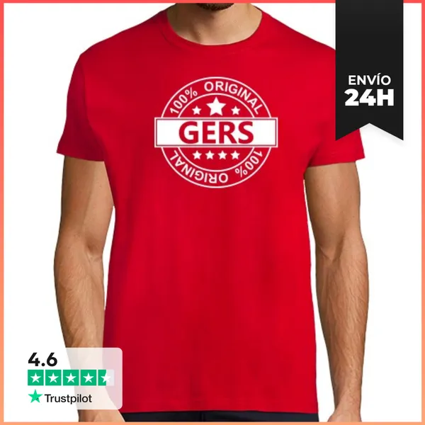 Camiseta Hombre Clásica Gers 32 LaTostadora