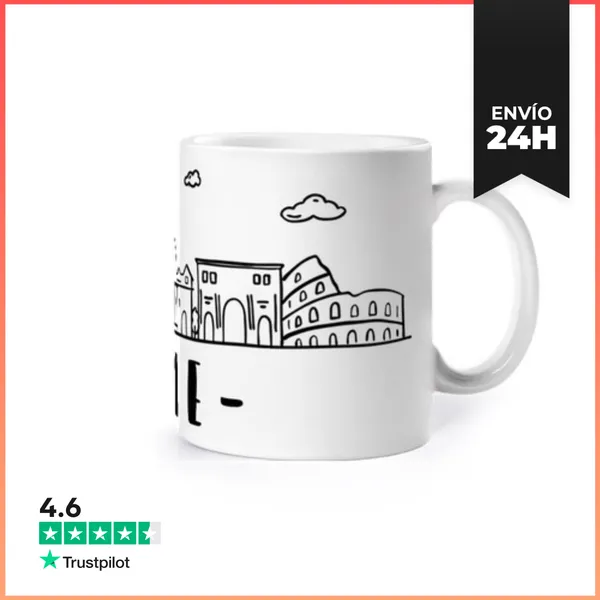 Taza Roma Diseño Para Tazas LaTostadora