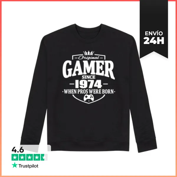 Sudadera Unisex Jugador Desde 1974 LaTostadora