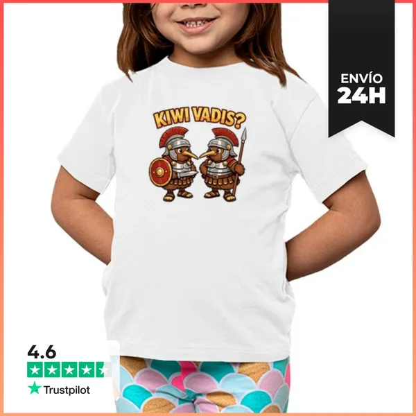 Camiseta Clásica Para Niños Kiwis Romanos Divertidos LaTostadora