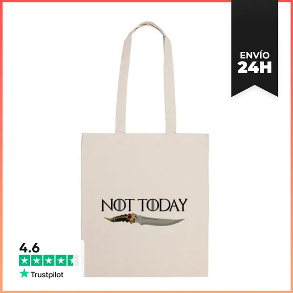 Bolsa De Tela Not Today LaTostadora