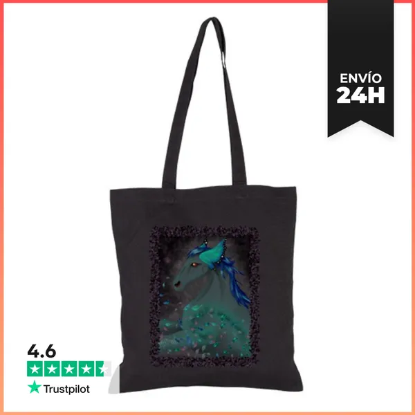 Bolsa De Tela Caballo Mariposa LaTostadora