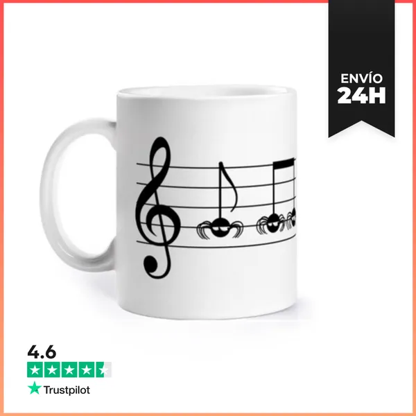 Taza Beth La Araña - Beethoven LaTostadora