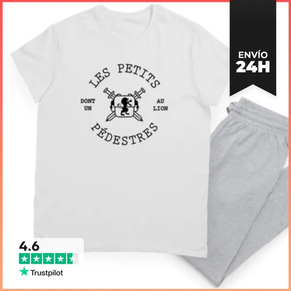 Pijama Pequeña Peatonal Con Un León LaTostadora