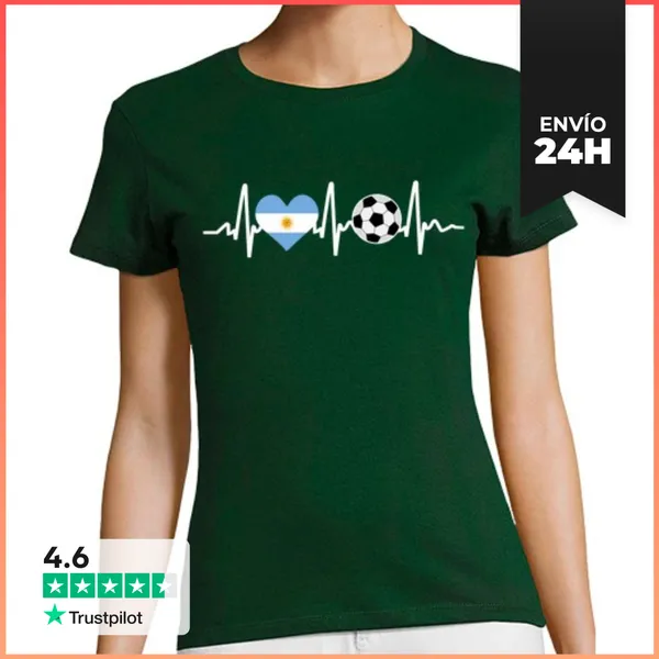 Camiseta Mujer Clásica Copa De Moda Con Cuello En V De La