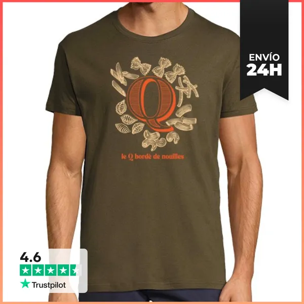 Camiseta Hombre Clásica El Q LaTostadora