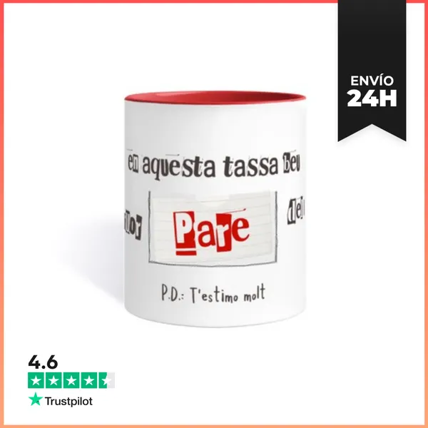 Taza De Colores Millor Pare LaTostadora