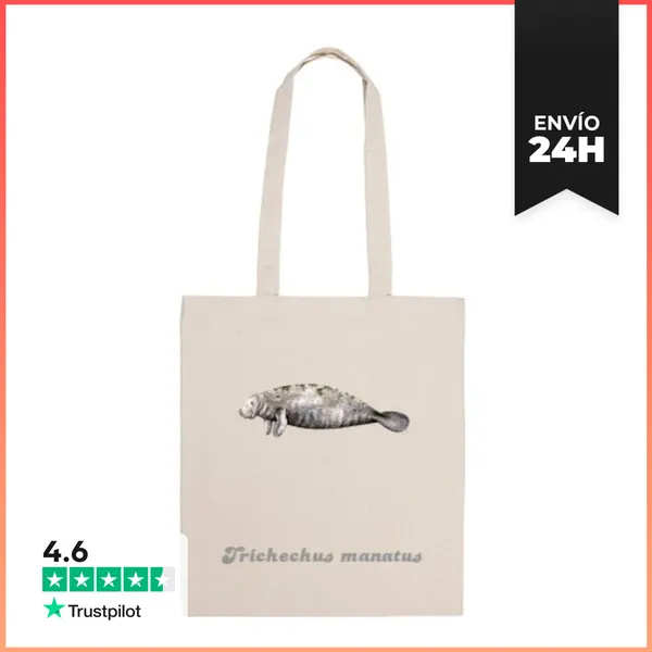 Bolsa De Tela Manati (Trichechus Manatus) LaTostadora