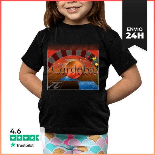 Camiseta Clásica Para Niños Córdoba Peque LaTostadora