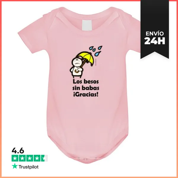 Body Bebé Besos Babosos LaTostadora