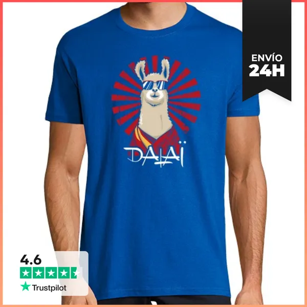 Camiseta Hombre Clásica Dalai LaTostadora