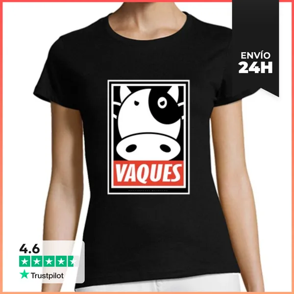 Camiseta Mujer Clásica Xavi Fabregas Vaques LaTostadora