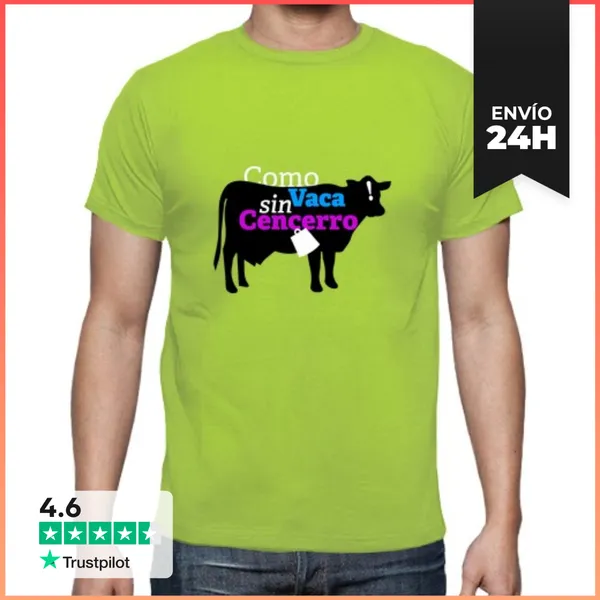 Camiseta Hombre Clásica Cencerro LaTostadora
