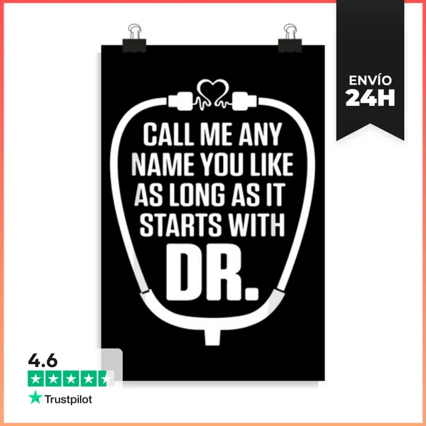 Póster Vertical Dnp Doctor En Práctica De Enfermería Nombre Rn