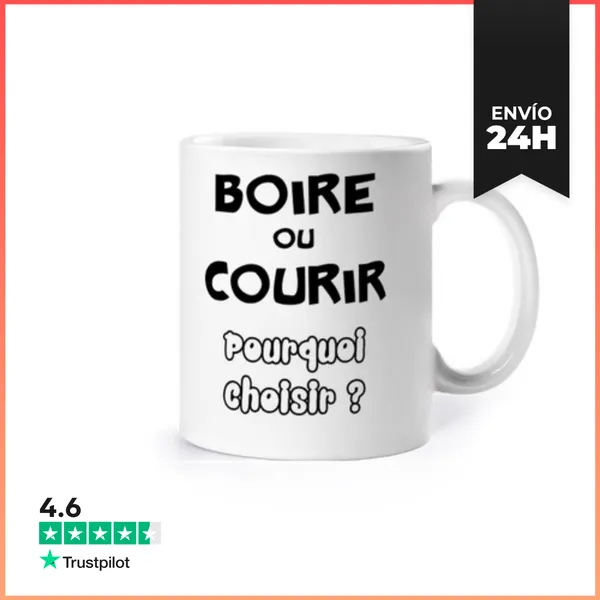 Taza Beber O Correr Por Qué Elegir LaTostadora