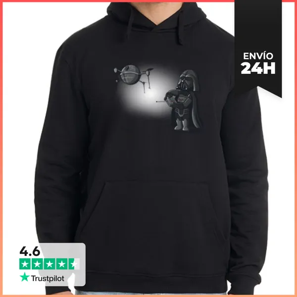 Sudadera Unisex Con Capucha Drone Star LaTostadora
