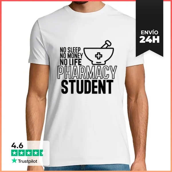 Camiseta Hombre Clásica Farmacia LaTostadora