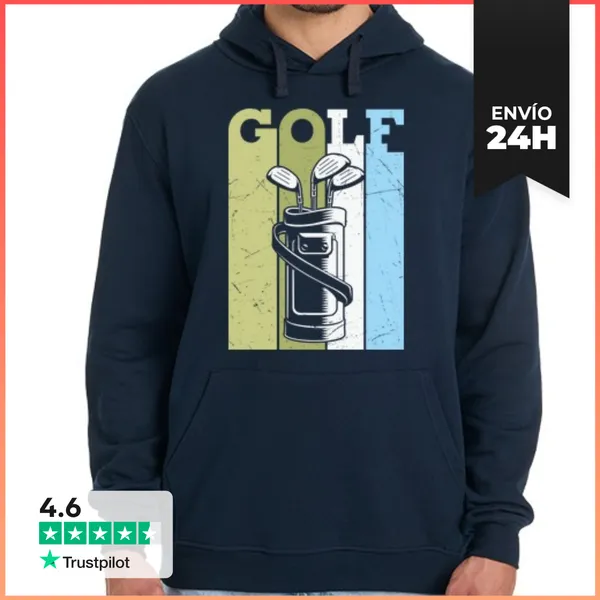 Sudadera Unisex Con Capucha Golf LaTostadora