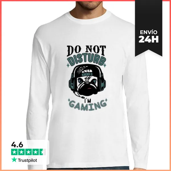 Camiseta Hombre Manga Larga Diseño Nº 1173825 LaTostadora