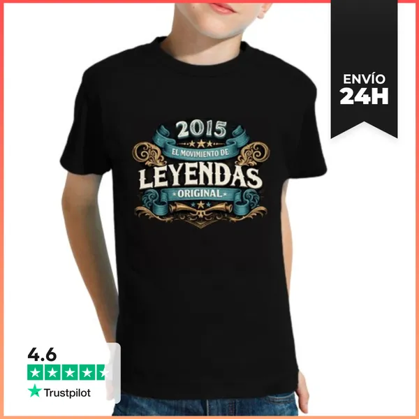 Camiseta Clásica Para Niños 2015 El Movimiento De Leyendas