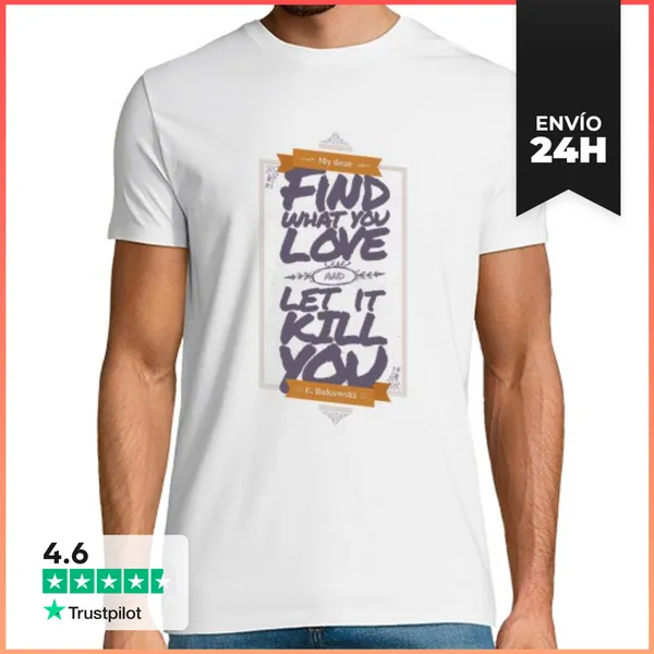 Camiseta Hombre Clásica Mi Hombre Querido Teeshirt LaTostadora