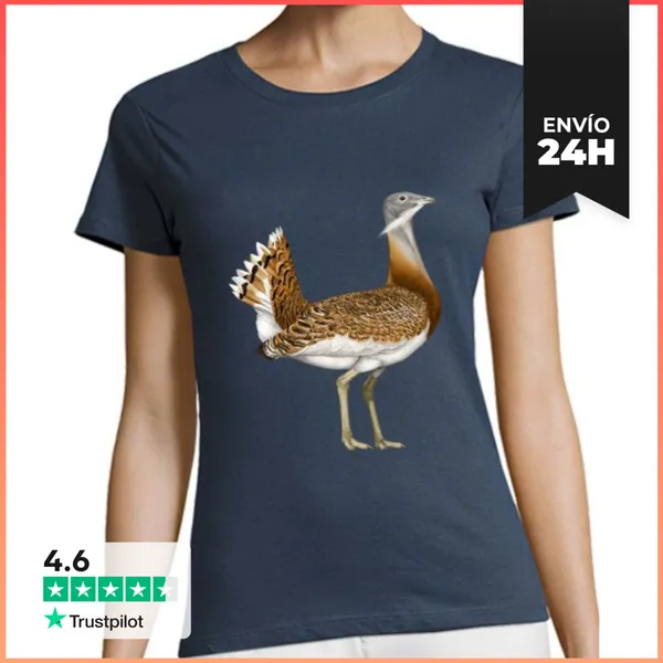 Camiseta Mujer Clásica Avutarda LaTostadora