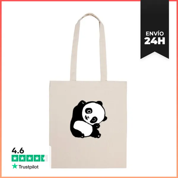 Bolsa De Tela Bolsa De Panda LaTostadora