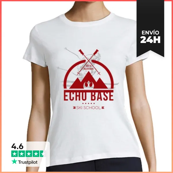 Camiseta Mujer Clásica Ski School LaTostadora